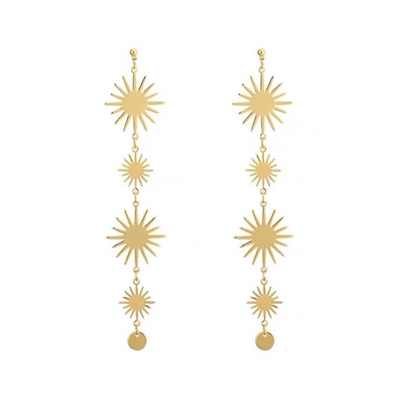 💕last one Sunny Earrings Minimalist - Picture 5 of 11